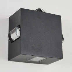 Applique Murale D'Exterieur Bedou Led Anthracite, 1 Lumiere