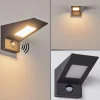 Applique Murale D'Exterieur Matlava Led Anthracite, Blanc, 1 Lumiere, Detecteur De Mouvement