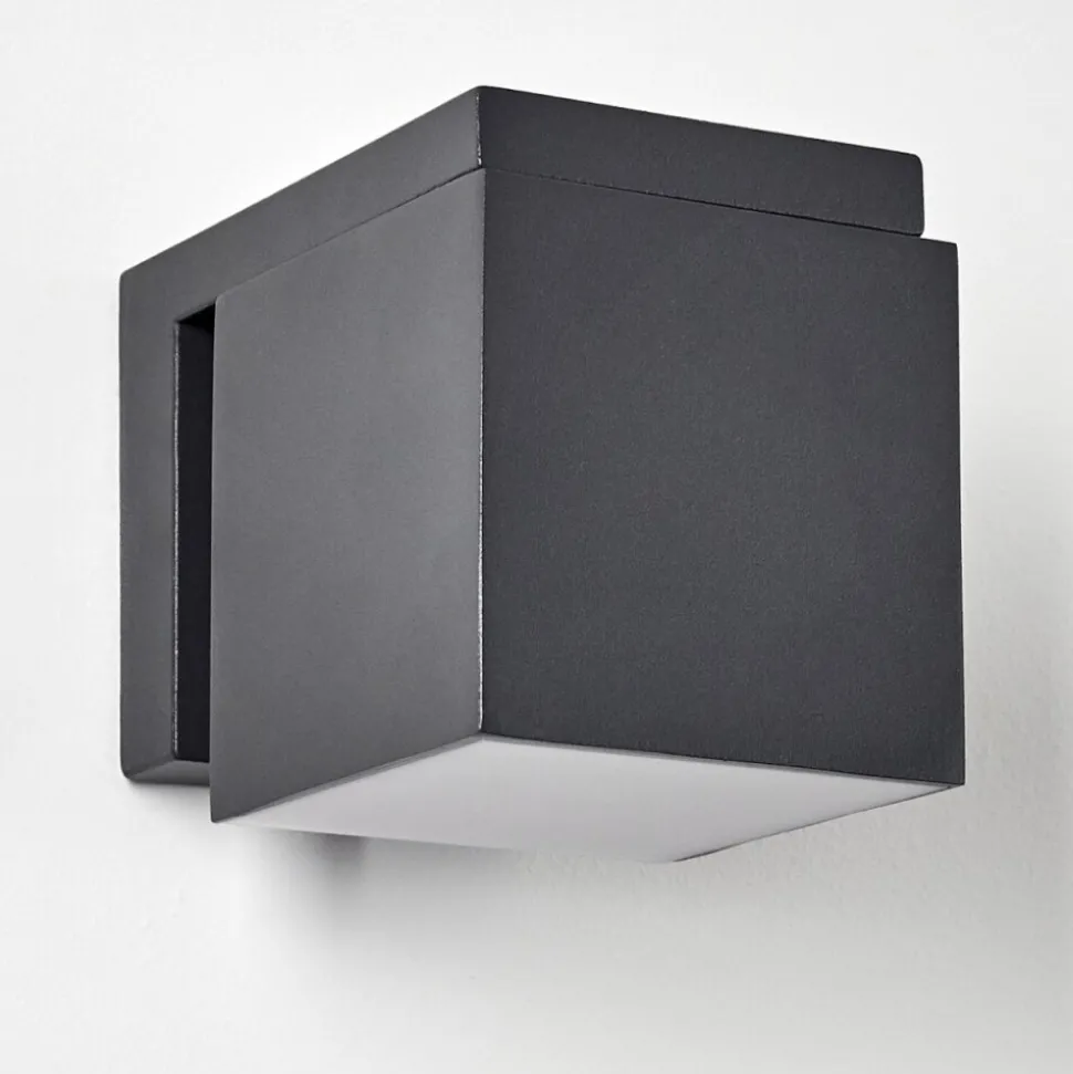 Applique Murale D'Exterieur Swanek Led Anthracite, 1 Lumiere