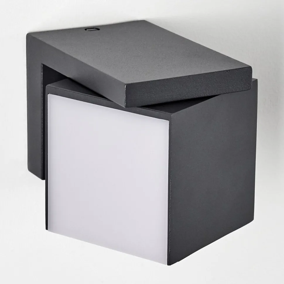 Applique Murale D'Exterieur Swanek Led Anthracite, 1 Lumiere
