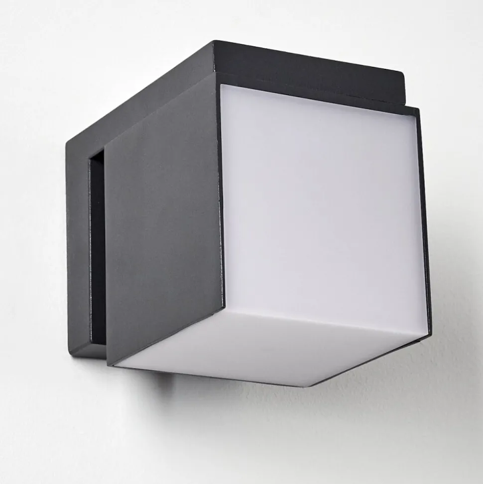Applique Murale D'Exterieur Swanek Led Anthracite, 1 Lumiere