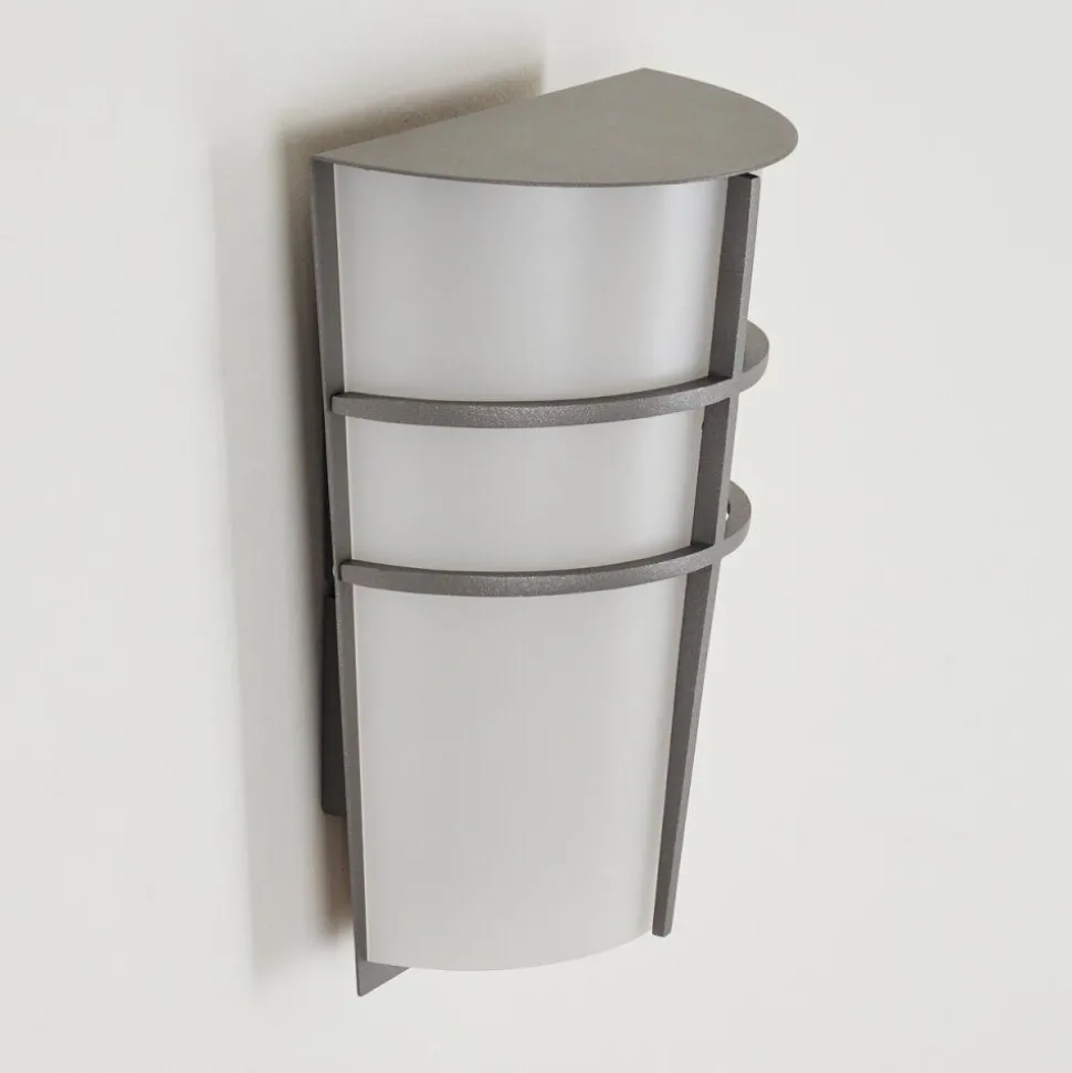 Applique Murale D'Exterieur Lamarche Led Gris, 3 Lumieres