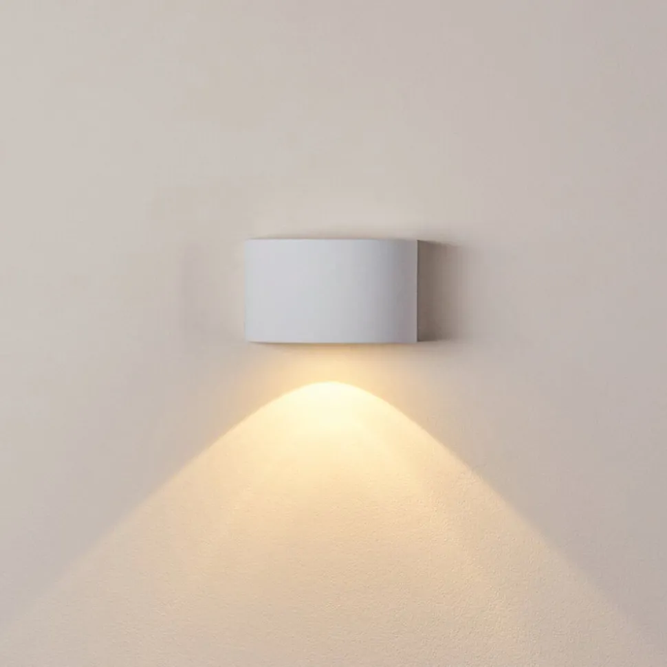 Applique Murale D'Exterieur Windhoek Led Blanc, 2 Lumieres