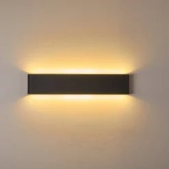 Applique Murale D'Exterieur Tinglev Anthracite, 2 Lumieres