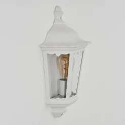 Applique Murale D'Exterieurhongkong Blanc, 1 Lumiere