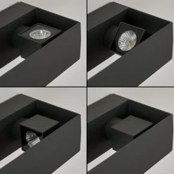 Applique Murale D'Exterieurfletcher Led Anthracite, 2 Lumieres