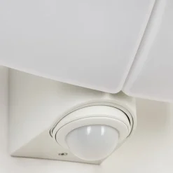 Applique Murale D'Exterieurcarnetin Led Blanc, 2 Lumieres, Detecteur De Mouvement