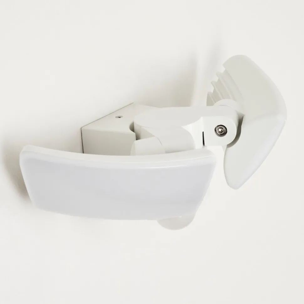Applique Murale D'Exterieurcarnetin Led Blanc, 2 Lumieres, Detecteur De Mouvement