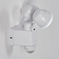 Applique Murale D'Exterieur Anyarhwi Led Blanc, 2 Lumieres, Detecteur De Mouvement