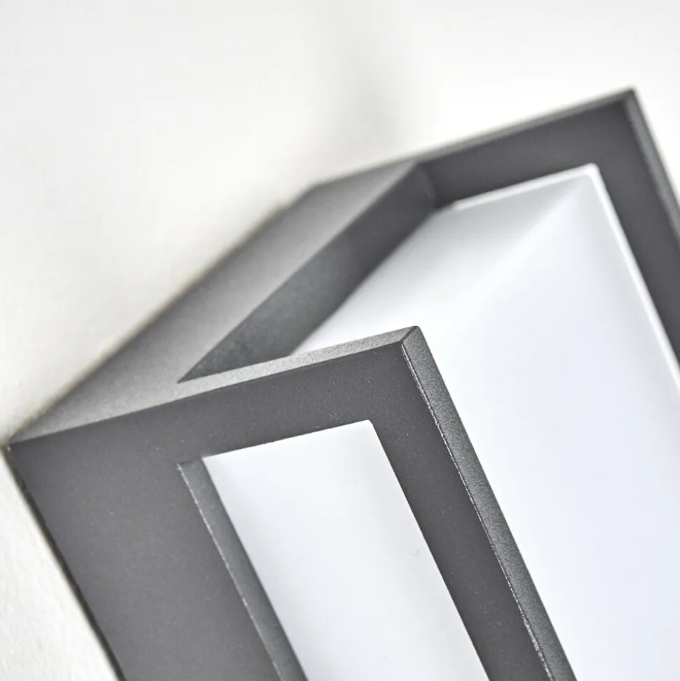 Applique Murale D'Exterieur Skove Led Anthracite, 1 Lumiere