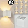 Applique Murale D'Exterieurtamarin Led Blanc, 2 Lumieres