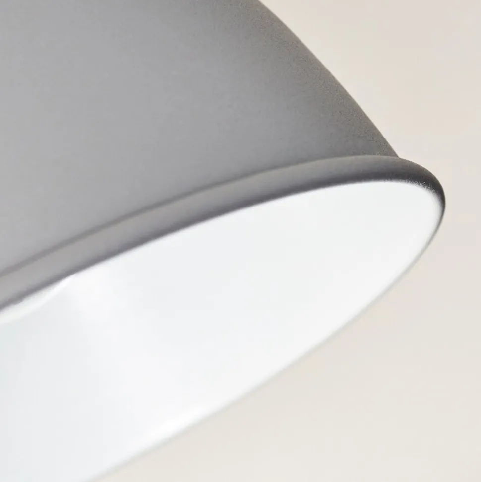Applique Murale Dompierre Gris, Blanc, 1 Lumiere