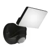 Applique Murale Eglo Pagino Led Noir, 1 Lumiere, Detecteur De Mouvement