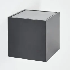 Applique Murale Exterieure Solaire Lapeer Led Noir, 1 Lumiere