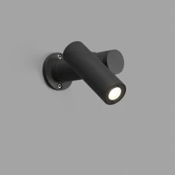 Applique Murale Faro Barcelona Spy-1 Gris, 1 Lumiere