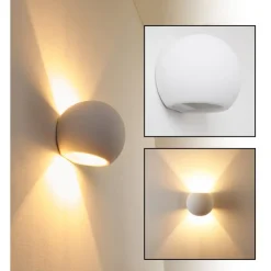 Applique Murale Flot Blanc, 1 Lumiere