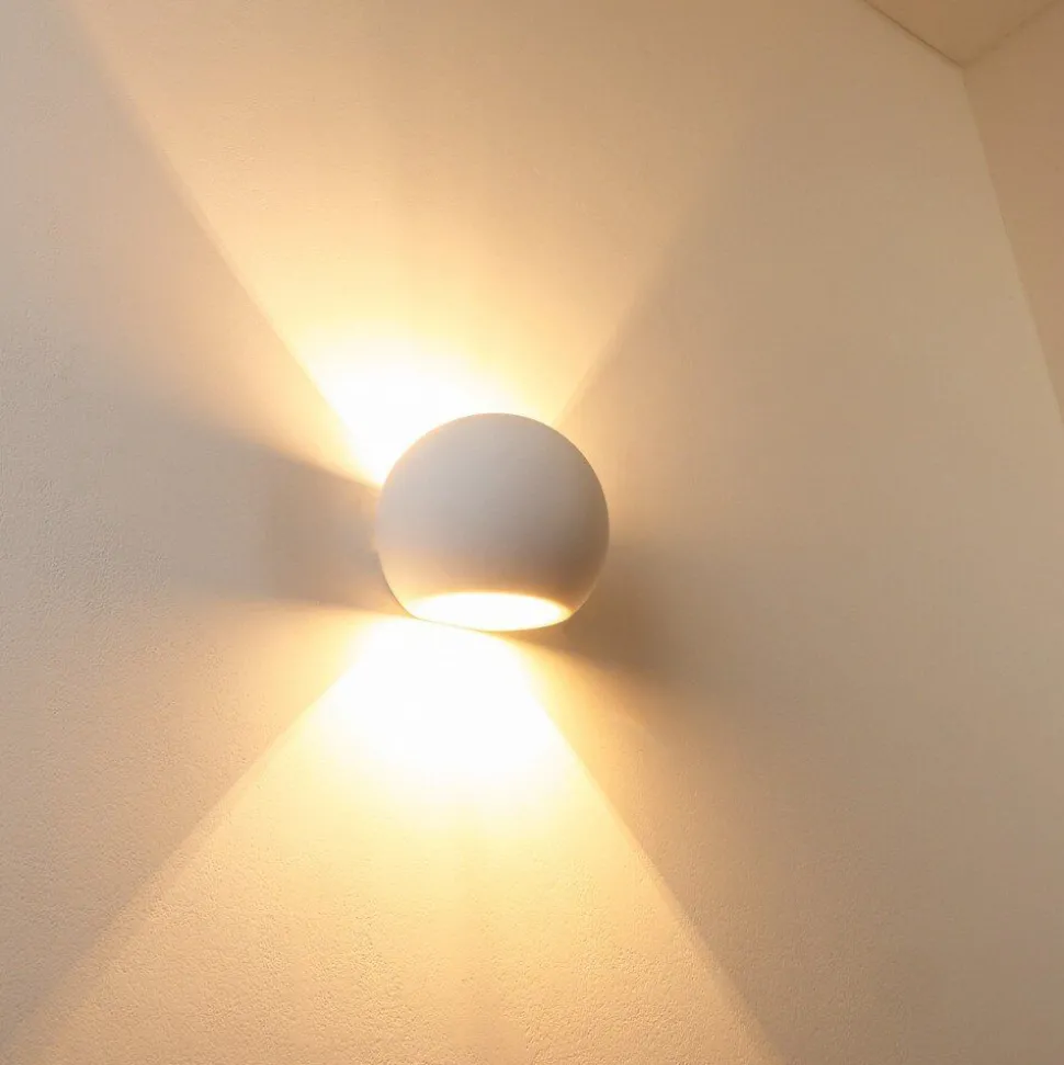Applique Murale Flot Blanc, 1 Lumiere