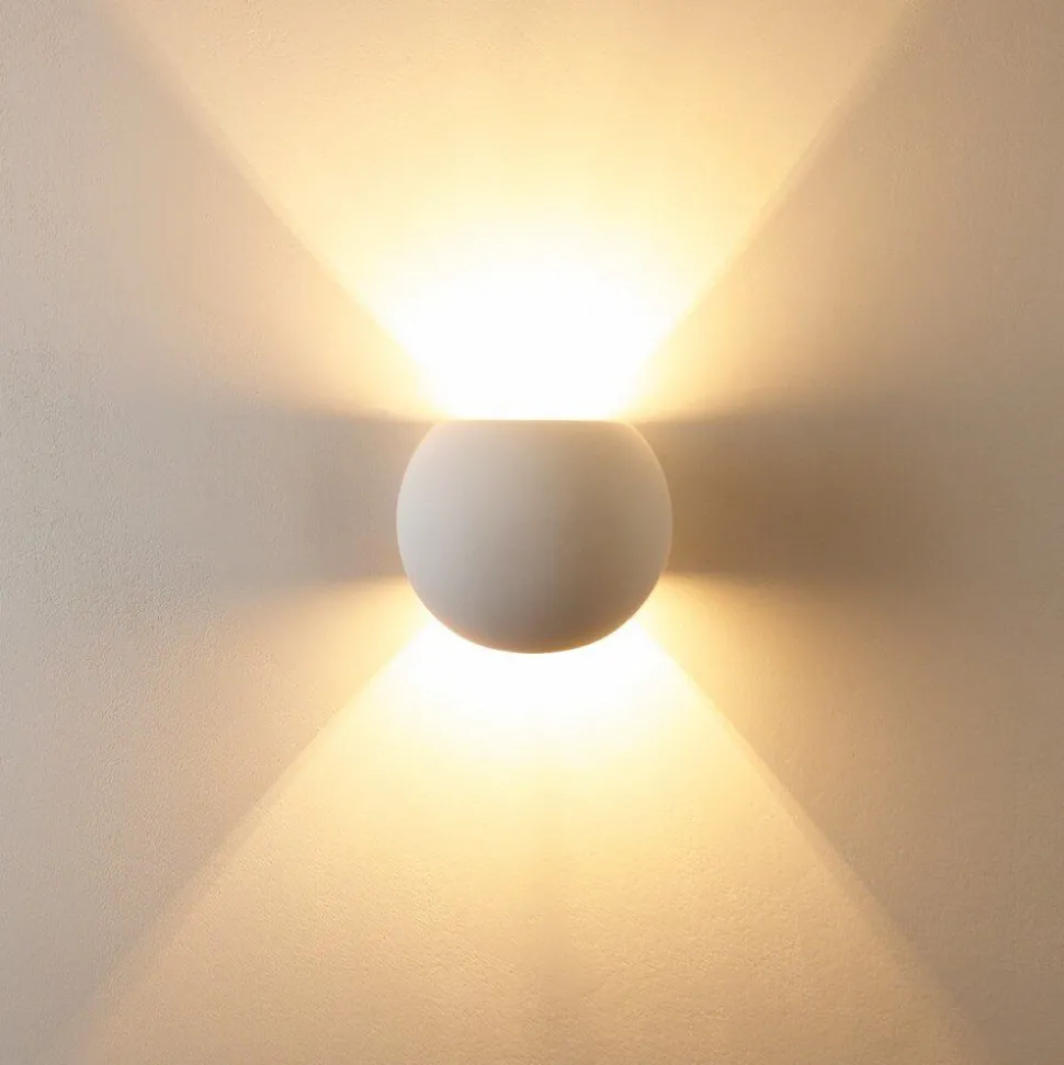 Applique Murale Flot Blanc, 1 Lumiere