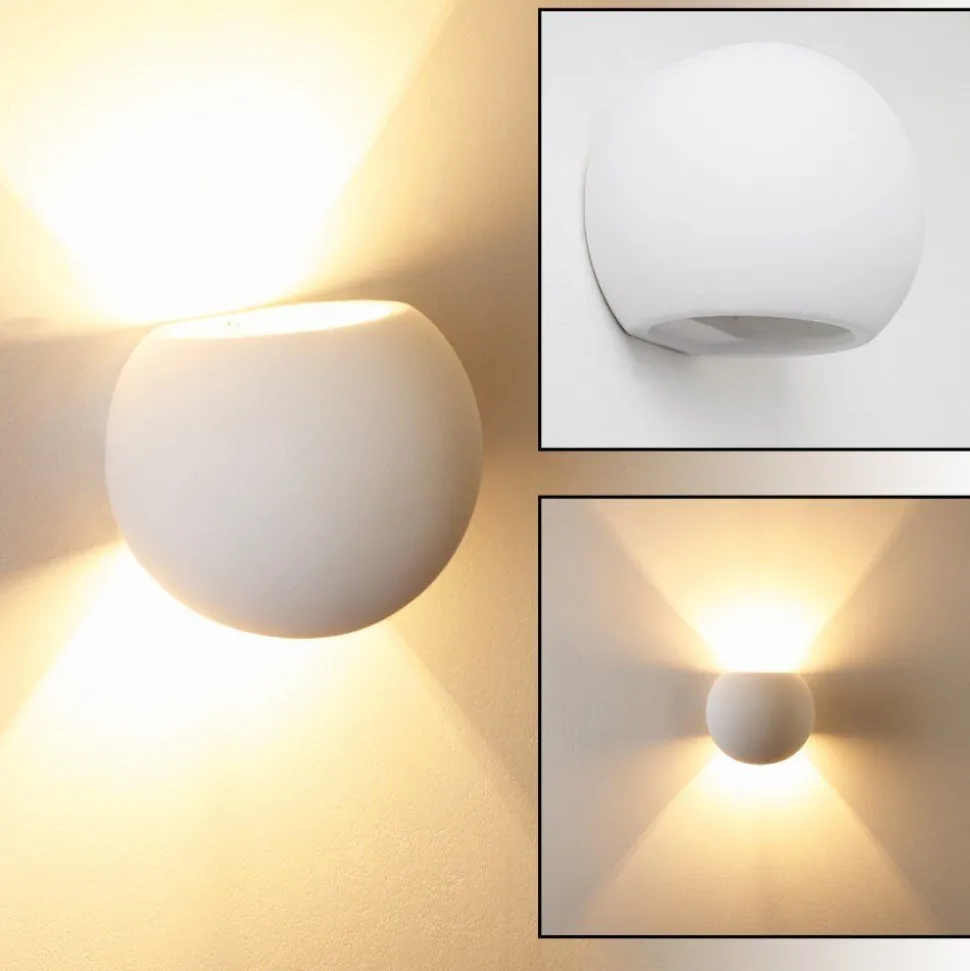 Applique Murale Flot Blanc, 1 Lumiere