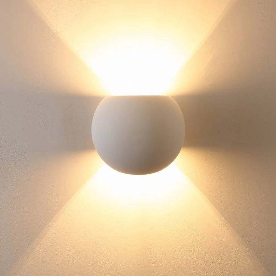 Applique Murale Flot Blanc, 1 Lumiere