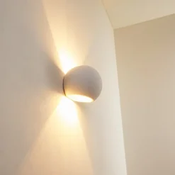 Applique Murale Flot Blanc, 1 Lumiere