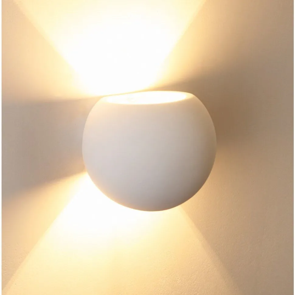 Applique Murale Flot Blanc, 1 Lumiere