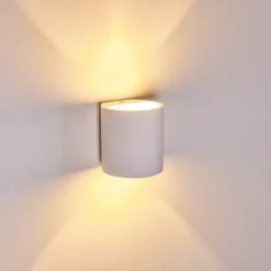 Applique Murale Galpones Blanc, 1 Lumiere