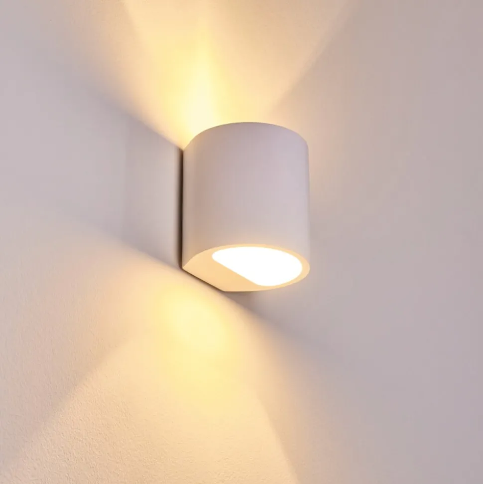 Applique Murale Galpones Blanc, 1 Lumiere