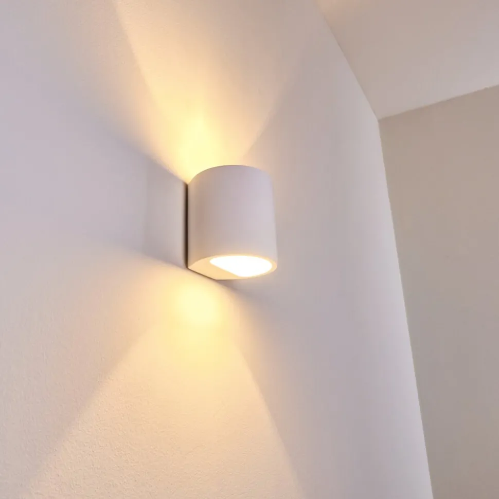 Applique Murale Galpones Blanc, 1 Lumiere