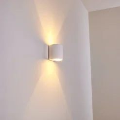 Applique Murale Galpones Blanc, 1 Lumiere