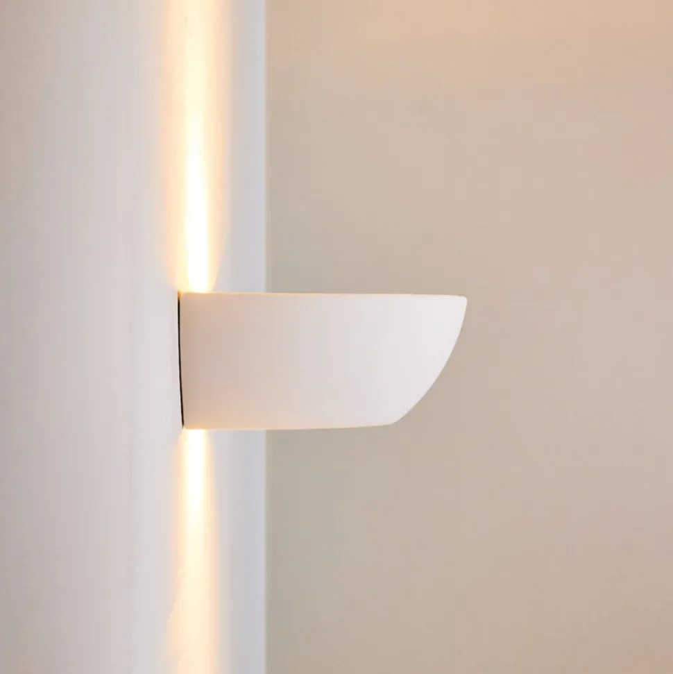 Applique Murale Garbagna Blanc, 1 Lumiere