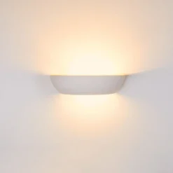 Applique Murale Garbagna Blanc, 1 Lumiere