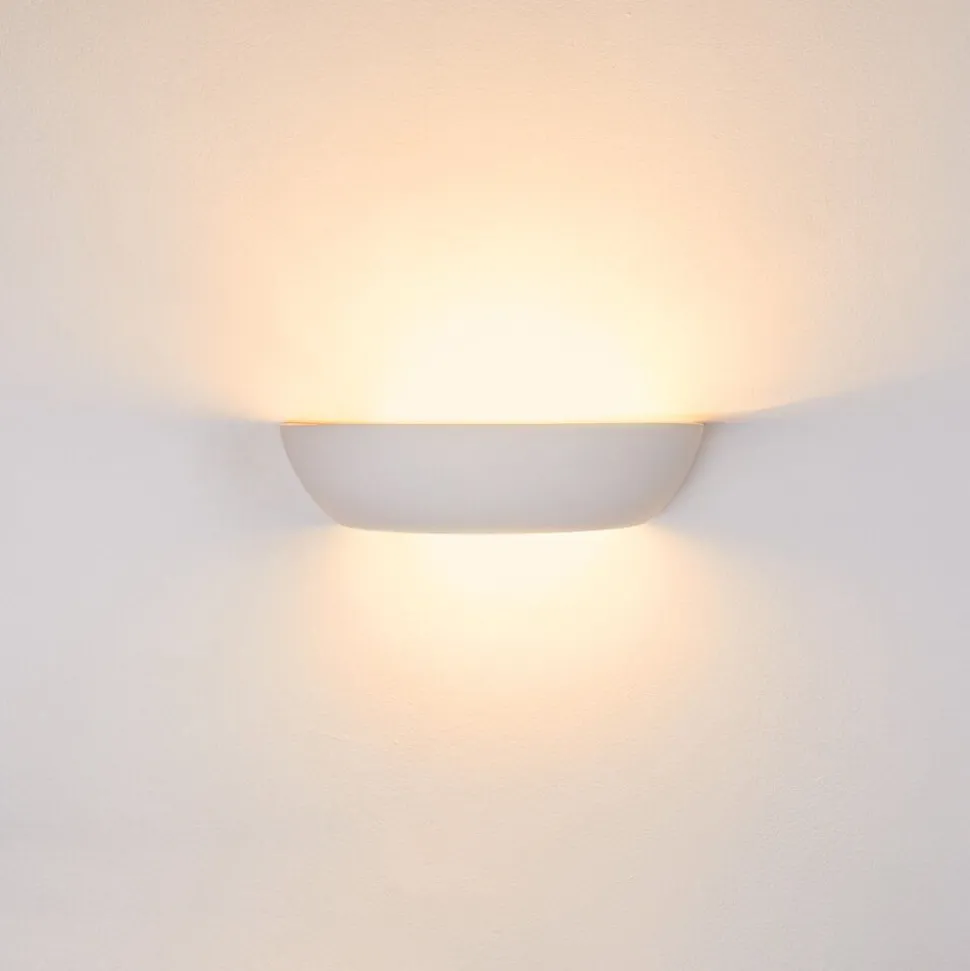 Applique Murale Garbagna Blanc, 1 Lumiere