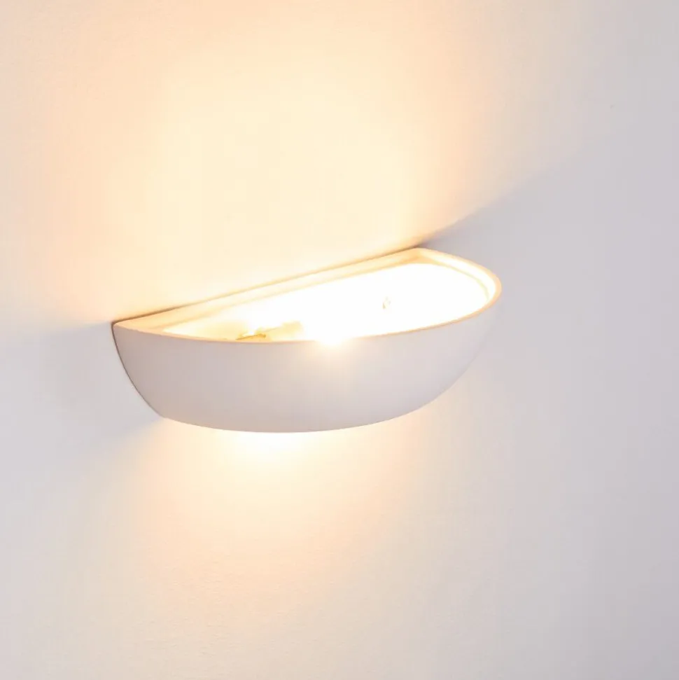 Applique Murale Garbagna Blanc, 1 Lumiere