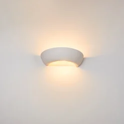 Applique Murale Garbagna Blanc, 1 Lumiere