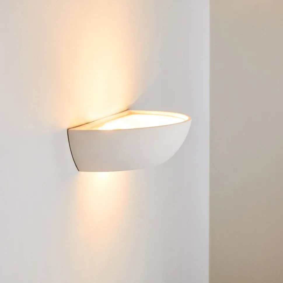 Applique Murale Garbagna Blanc, 1 Lumiere