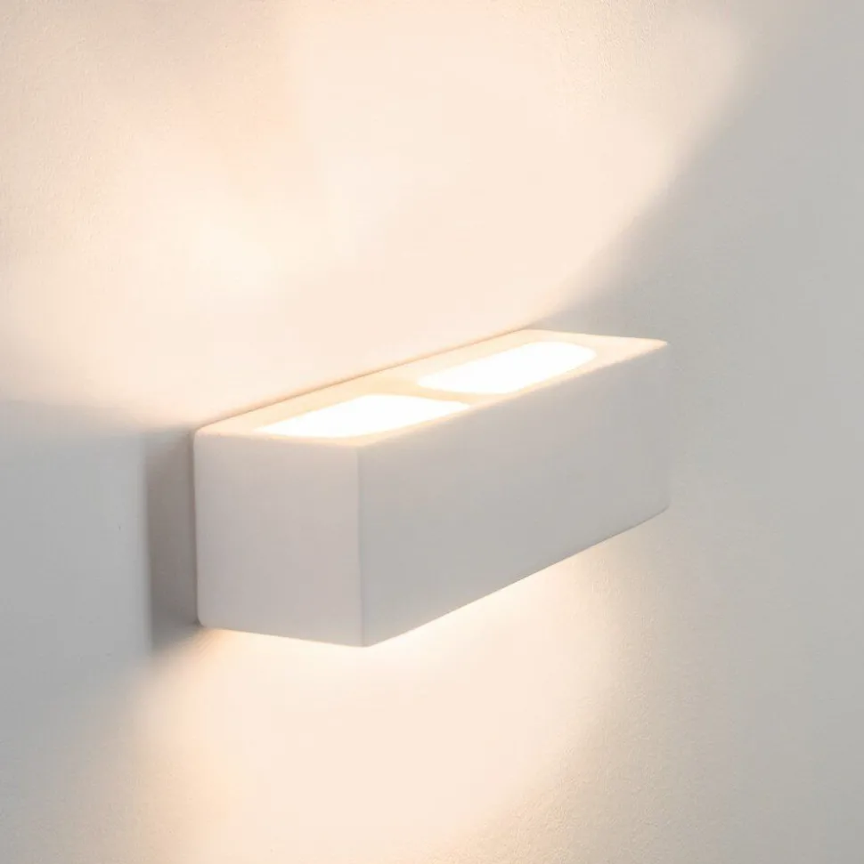 Applique Murale Gemini Blanc, 1 Lumiere
