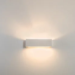 Applique Murale Gemini Blanc, 1 Lumiere