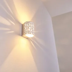 Applique Murale Glenden Blanc, 1 Lumiere