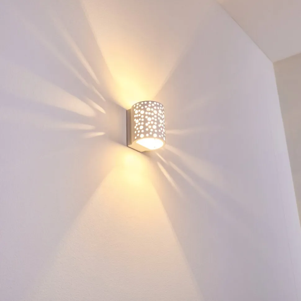 Applique Murale Glenden Blanc, 1 Lumiere