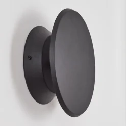Applique Murale Gusum Led Noir, 1 Lumiere