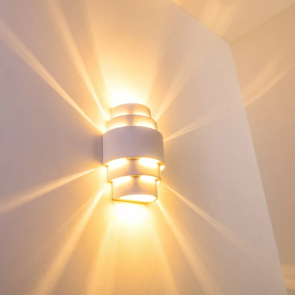 Applique Murale Handan Blanc, 1 Lumiere
