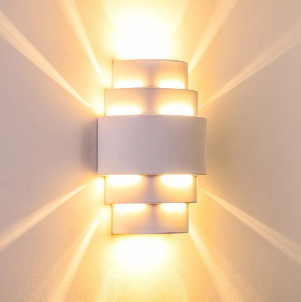 Applique Murale Handan Blanc, 1 Lumiere