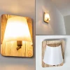 Applique Murale Huddinge Bois Clair, 1 Lumiere