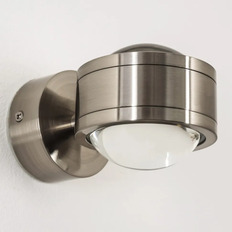 Applique Murale Indore Led Nickel Mat, 2 Lumieres