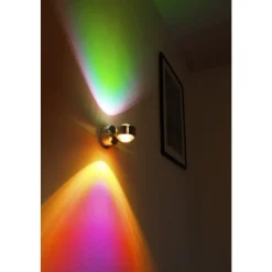 Applique Murale Indore Led Aluminium, 2 Lumieres