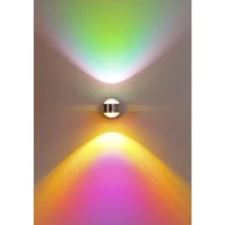 Applique Murale Indore Led Aluminium, 2 Lumieres