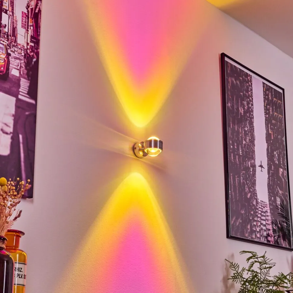 Applique Murale Indore Led Aluminium, 2 Lumieres