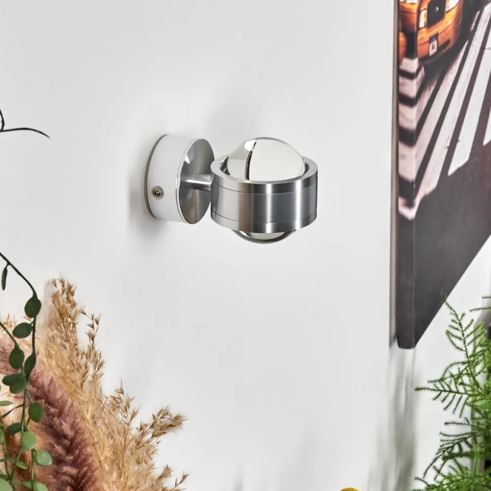 Applique Murale Indore Led Aluminium, 2 Lumieres
