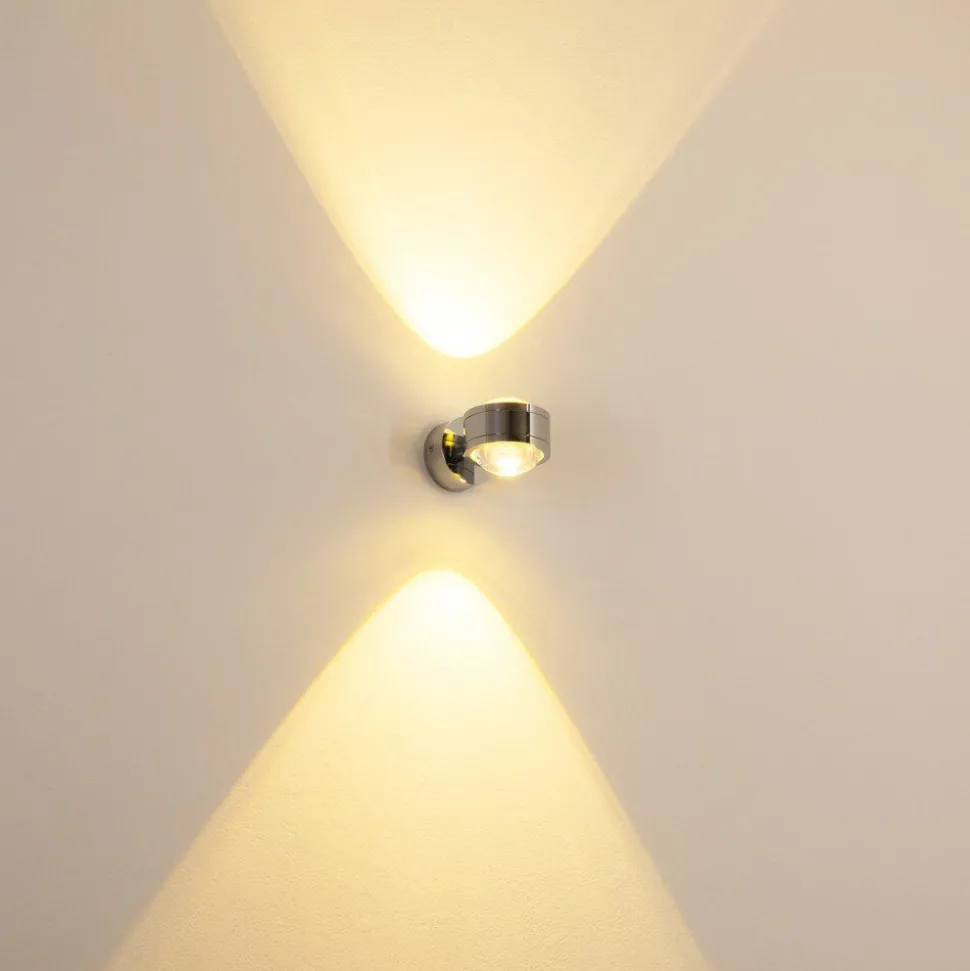 Applique Murale Indore Led Chrome, 2 Lumieres